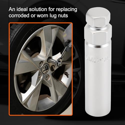 Image of CASOMAN 10 Spline Lug Nut Key, Wheel Lock Removal Tool for Easy Removing and Installing Aftermarket & Factory Wheel Tire Lug Nuts, CR-V Steel