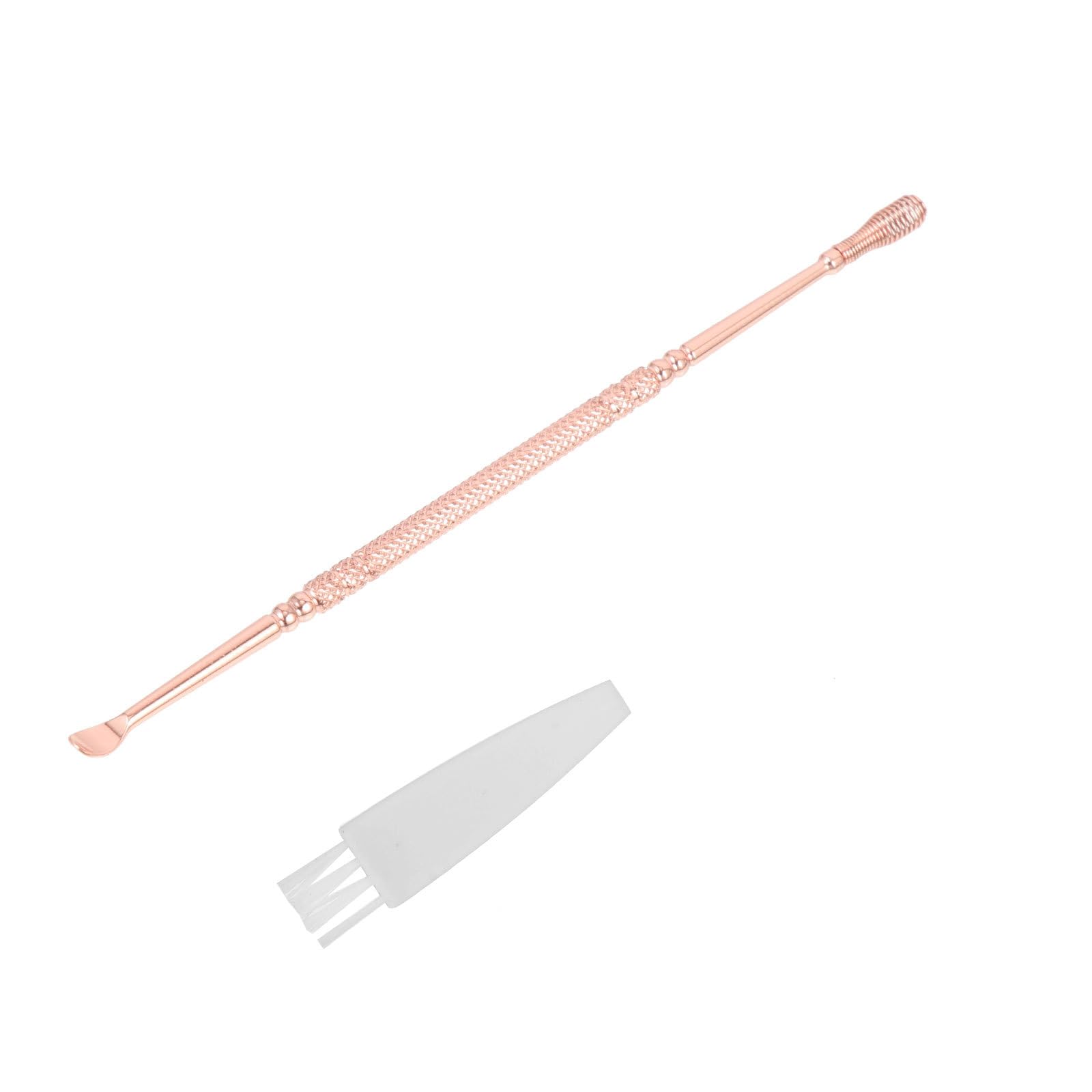 FRCOLOR Stainless Steel Ear Cleaner Spiral Earwax Remover Portable Reusable Earwax Tool for Daily Household Use and Outdoor