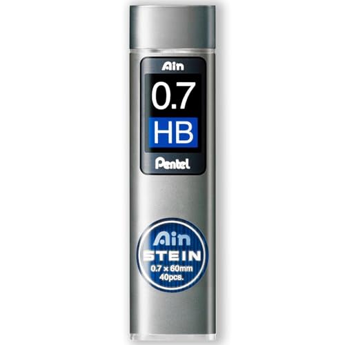 Pentel Ain Stein Mechanical Refill Leads - for Automatic/Mechanical Pencils - in Pentel Pillow Packaging (0.7mm HB, Pack of 6) - Image 2