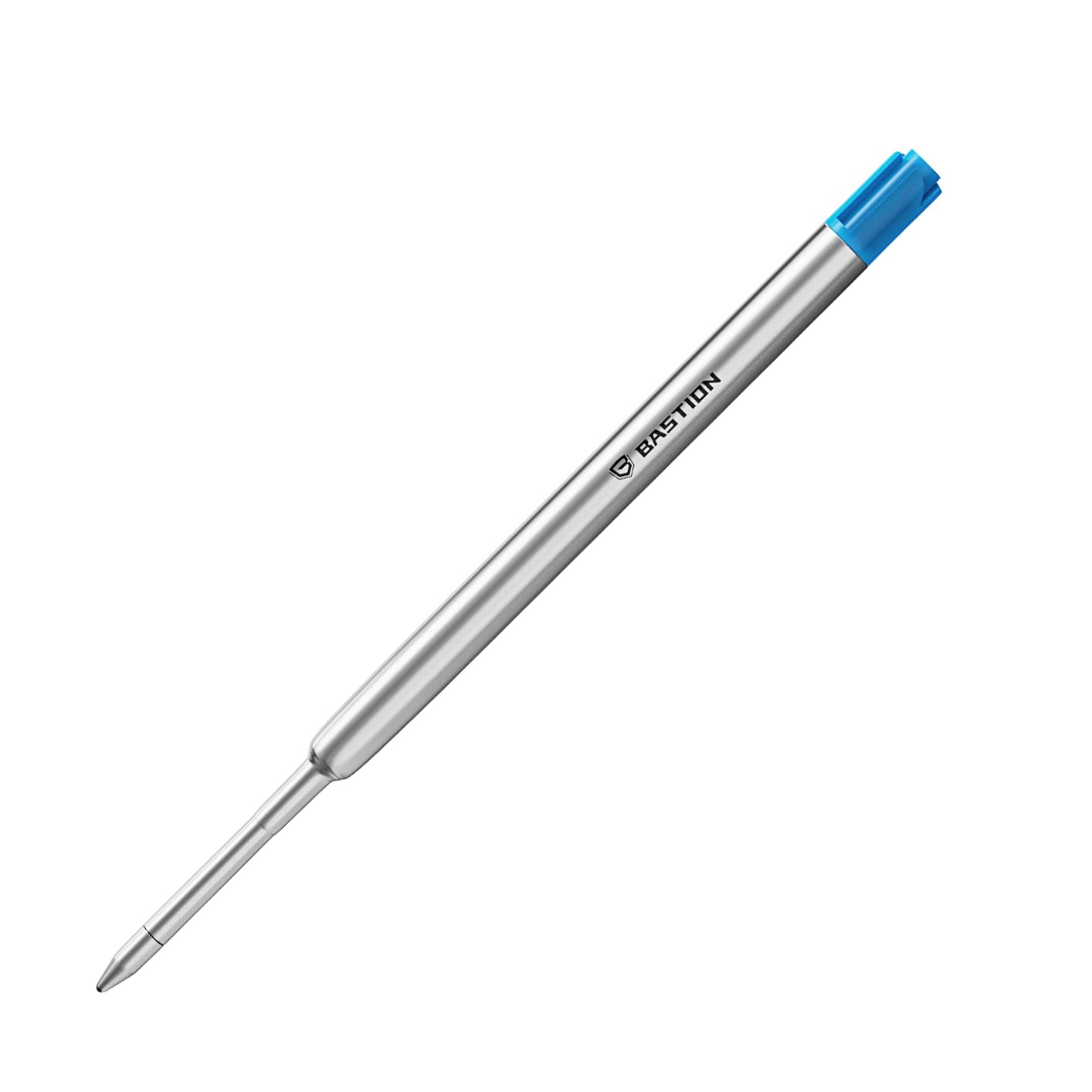 BASTION Pen Refill Ballpoint Blue (1X) | Replacement for All Bastion Bolt Action Pens | Standard Pen Ink Refills Cartridge