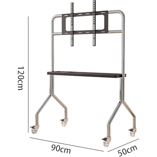 Soporte móvil para TV ajustable para 43-75 pulgadas miniatura 2