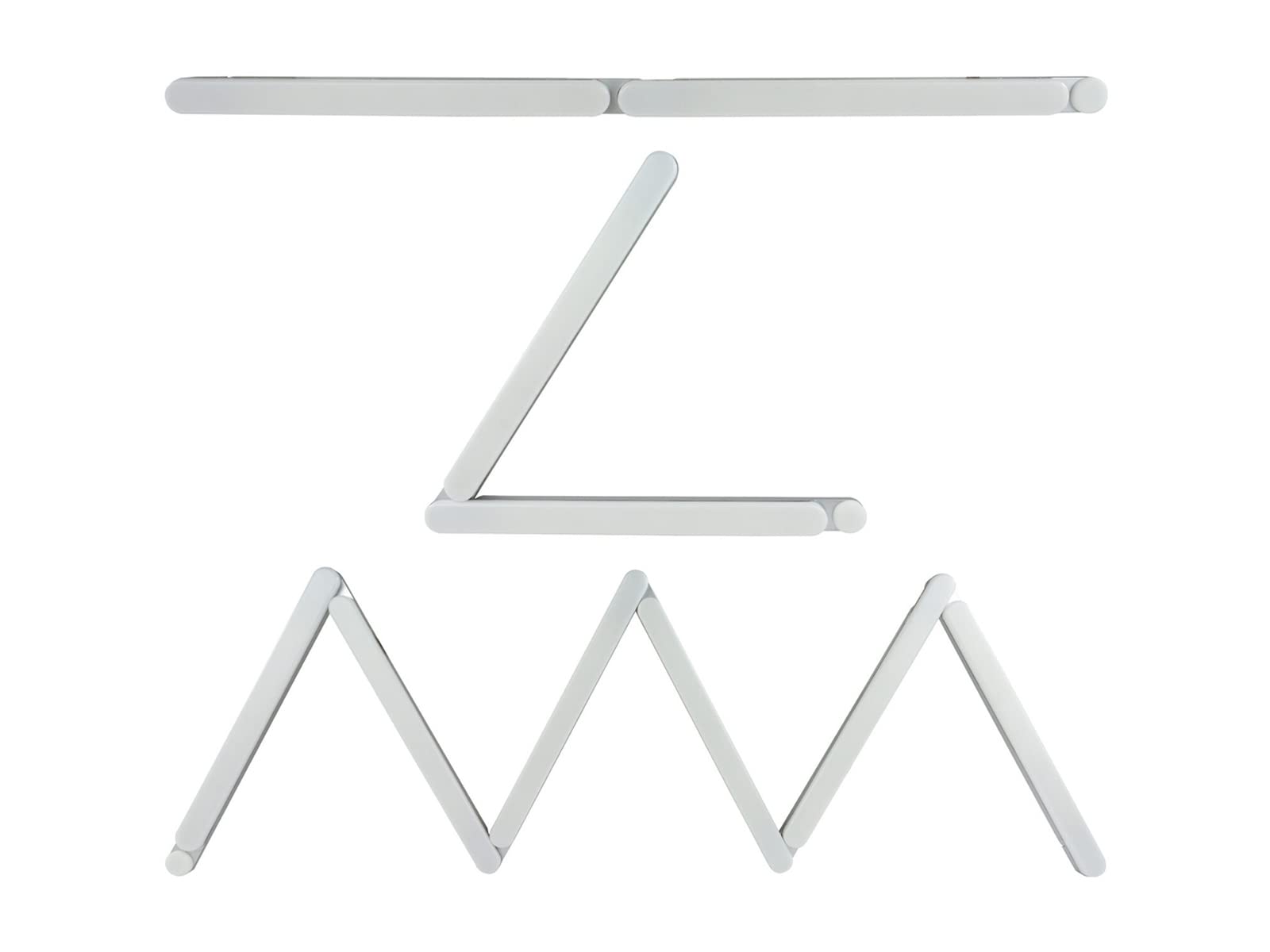 Dimmbare Unterbauleuchten Starter Set plus Zusatzleuchte Silber Lichtfarbe einstellbar, mit bis zu weiteren 6 Elementen erweiterbar
