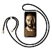 Produktbild ZhinkArts Handykette kompatibel mit Apple iPhone 11 Pro - 5,8" Display - Smartphone Necklace Hülle mit Band - Handyhülle Case mit Kette zum umhängen in Schwarz - Gold
