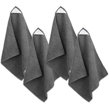 4 Pcs Magnetic Microfiber Cleaning Cloth, Microfiber Dry Erase Eraser for Whiteboards, Blackboards, Chalkboards, Glassboards Reusable and Washable 9.8 X 9.8