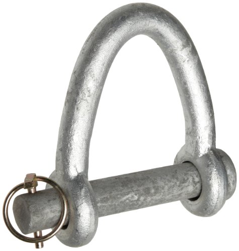 CM M703 Web Sling Shackle, Carbon Steel, 3/4" Size, 3" Webbing, 13050 lbs Working Load Limit