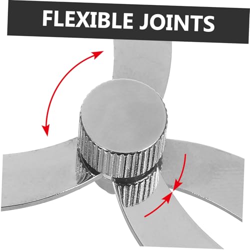 Regla profesional para carpintería Calibrador de doble extremo Acero inoxidable para medida de grosor de pared y cuencos miniatura 3