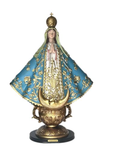 Virgen De San Juan De Los Lagos 18" Inch Tall Resin Statue Figurine Virgin of San Juan De Los Lagos,