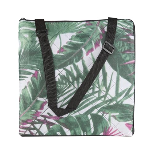 Idena 50133 - Picknickdecke, ca. 120 x 150 cm groß, für 2 Personen, leichte Campingdecke aus Polyester mit Tragegurt und Tasche
