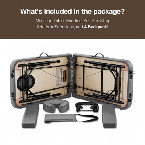 Image of Halia 302 Portable Aluminum Folding Massage Table