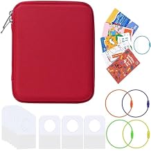 Case Holder for Yoto Cards - 80 Pockets Yoto Card Organizer with 100 Ring Tabs for Mini Player Audiocard Storage Collection