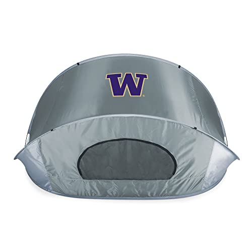 PICNIC TIME NCAA Washington Huskies Manta Portable Beach Tent - Pop Up Tent - Beach Sun Shelter Pop Up