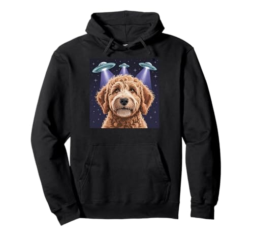 Goldendoodle Decor Alien UFO �S�[���f���h�D�[�h�� �� �S�[���f���h�D�[�h�� �p�[�J�[