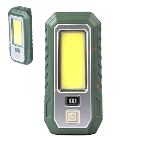 Lampe LED de travail avec affichage numérique pour ne plus manquer de batterie