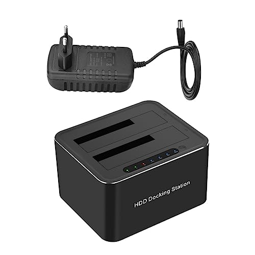 Muelle de disco duro externo y lector de tarjetas SSD en ABS de Jojofuny