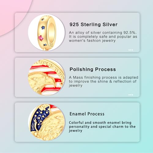 Image of LUXILLA Love You Best Friend Grandma Wife Heart Charm 925 Sterling Silver Charms Fit for Bracelets Necklace Jewelry Gift for Women