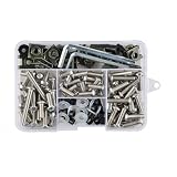 Verkleidungsschrauben-Set Schrauben Muttern Für Kawasaki Für Ninja Für ZX6 Für ZX6RR Für ZX600 E/D N/K Für ZX7R Für ZX750 P/M/K Für ZX9R Für ZX900 F/B Schraubensatz Motorrad Mutter(155pcs)