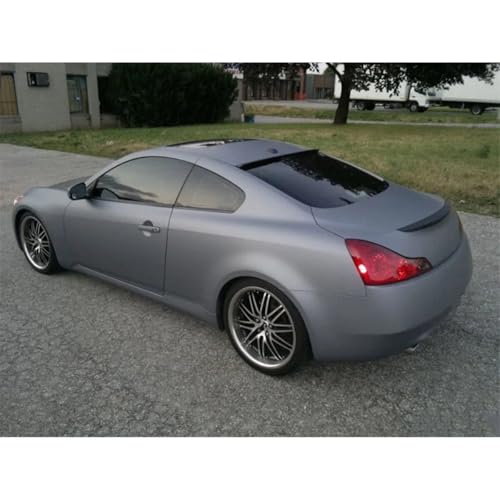 Vinilo para exterior e interior de coche gris cemento brillante autoadhesivo 6