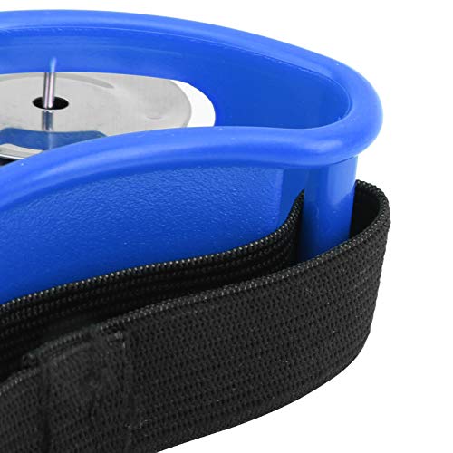 Tambourine Cajon Box Drum, Bearable Elliptical Cajon Box Drum, Crisp Easy to Take On and Off for KTV Band(Blue) - Thumbnail 7