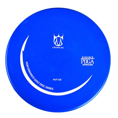 CROWN ME Disc Golf Set with 6 Discs and Starter Disc Golf Bag – Fairway Driver, Mid-Range, Putter Disc