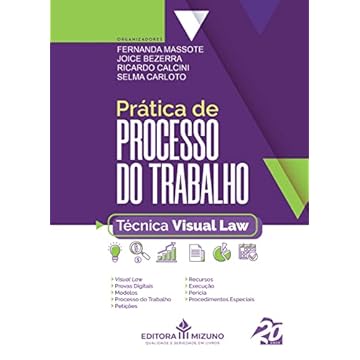 Capa do livro Prática de Processo do Trabalho: Técnica Visual Law
