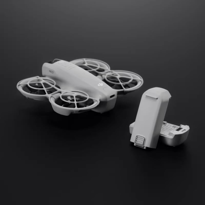 Batería para dron compatible con DJI NEO 1435 mAh, 7,3 V, 45 g, para dron DJI NEO, batería de repuesto de vuelo inteligente de alta capacidad, máximo 16 minutos de tiempo de vuelo, para batería DJI