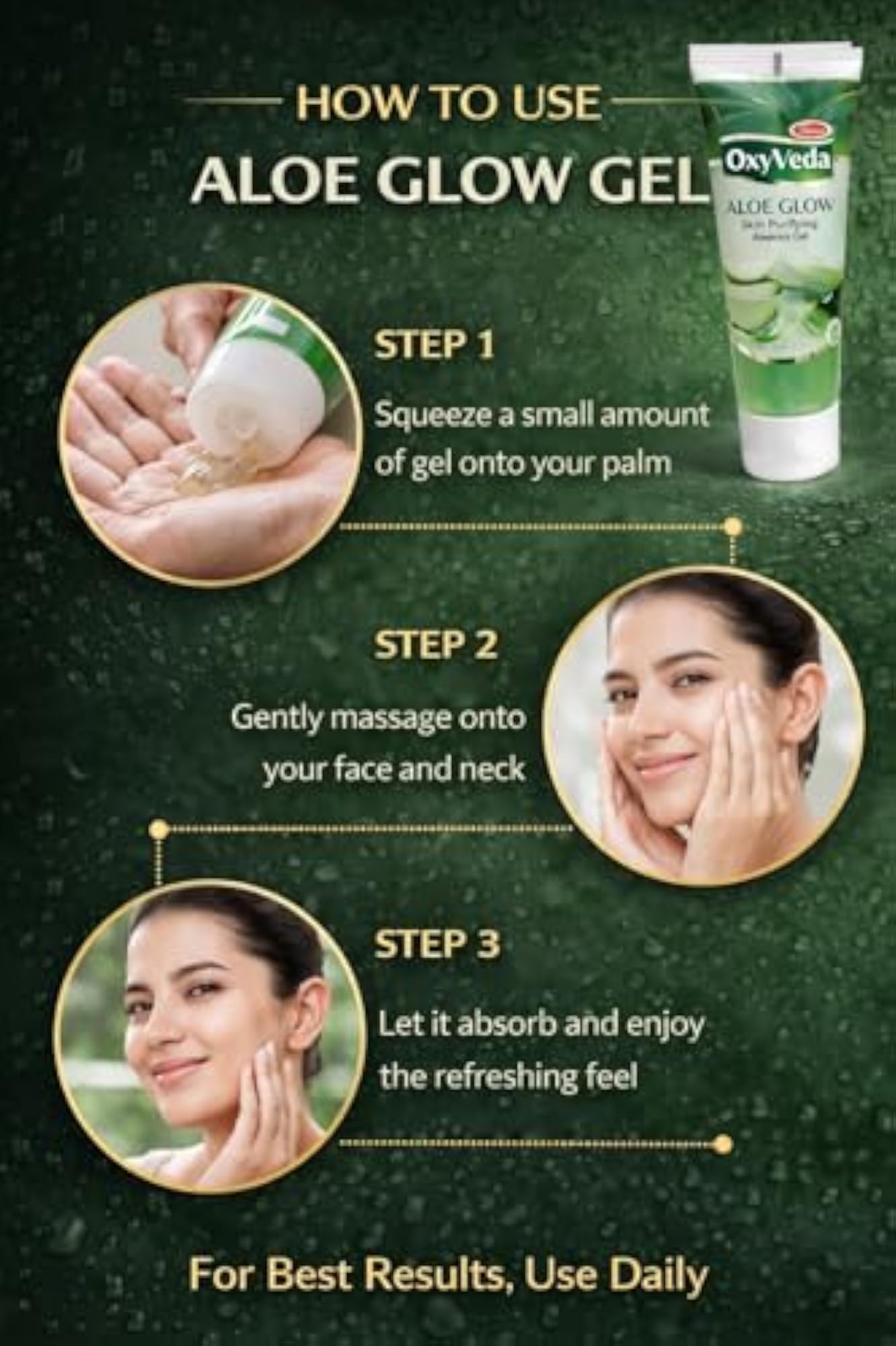 Aloe Glow Skin Purifying Aloe Vera Gel, Deep Hydration