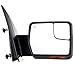 SCITOO Towing Mirrors for 2007-2014 F-150 Blind Spot Mirror Power Heated Chrome Puddle Signal Double Glass (Passenger Side)