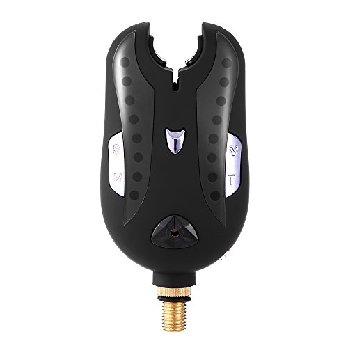 Alarmes de mordida, Andoer Alarme de pesca Kit de alerta sonoro de alarme de mordida de pesca Indica