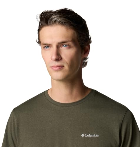 Columbia Thistletown Hills Herren Kurzarm, Greenscape Heather, Größe XL – Ansicht 3