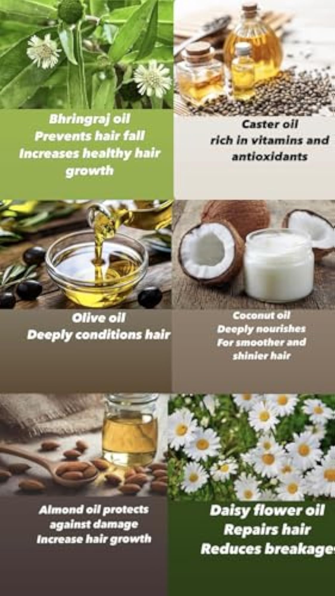 Prewash Hair Oil for Weak and Damaged Hair, 50ml