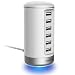 USB Wall Charger, Seenda USB Phone Charger - 6-Port Multi USB Charger with Smart Identification - White