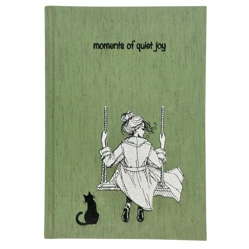 Journal intime brodé main A5 idée cadeau femme original