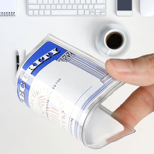 6 Packs Social Security Card Holder Protector/New Medicare Card Protector, 24 Mil Clear Water Resistant Plastic Sleeves for Waterproof SSN Card Protector/Credit Card Cover4
