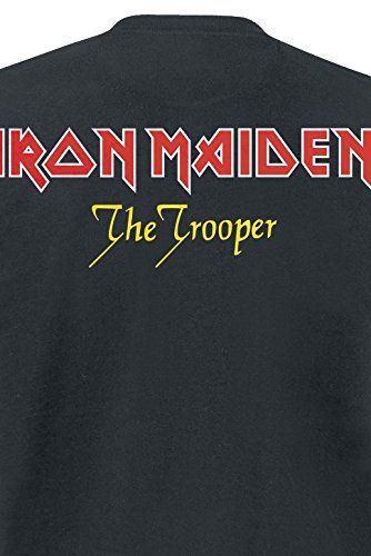 Iron Maiden TheTrooper Uomo T-Shirt Nero M 100%