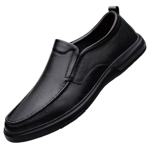 Mens Oxfords Shoes Leather Shoes Slip-ons Business Office Wedding Business Casual Men's Dress Shoes