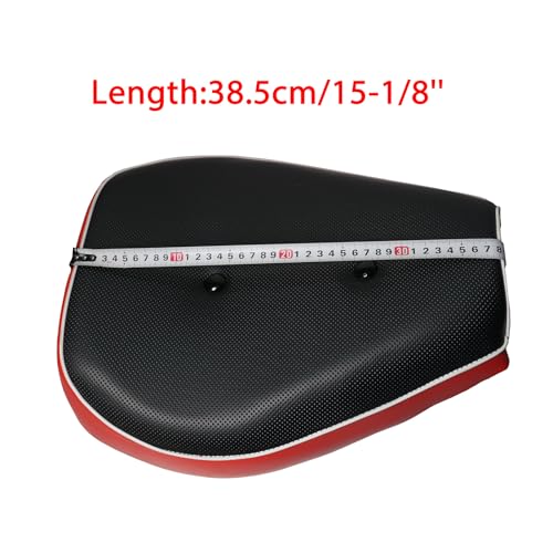 Image of JMCHstore Upgraded Mini Bike 15'' Seat for Baja Warrior WR65, Mini Baja, Baja heat, Baja Carbon 6.5 196cc HT65 MB165 Trail bike Cushion Replacement parts