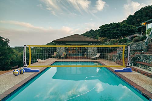 Omotiya Pool Volleyball Net Set With Base, Volleyball Net For Inground Pools, Pool Games Toys For Kids And Adults, Includes 2 Water Volleyballs And Pump #TOP4