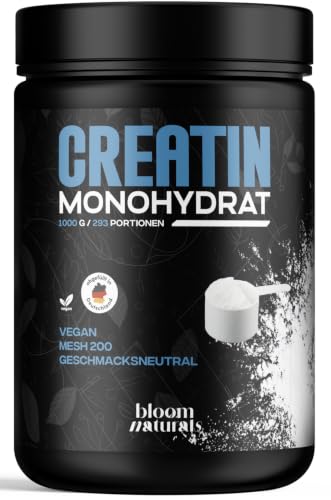Creatin Monohydrat Pulver Pulver 1 kg / 1000g - Ultra Reines Kreatin – Ansicht 1