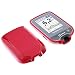 Produktbild foto-kontor Hülle kompatibel mit Abbott Freestyle Libre 3 Tasche Gummi TPU Schutzhülle rot