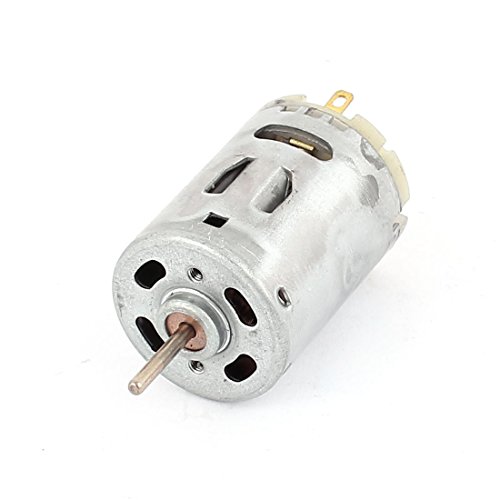 Aexit DC 12V Telescope Accessories 6000RPM Speed 2.2mm Dia Shaft Magnetic Micro Motor 380 for Motor Drives Hair Clipper