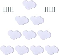 Vista 12 de 10 pomos de gabinete de goma suave, lindas manijas de tocador de dibujos animados, tiradores de silicona de un solo agujero con tornillos