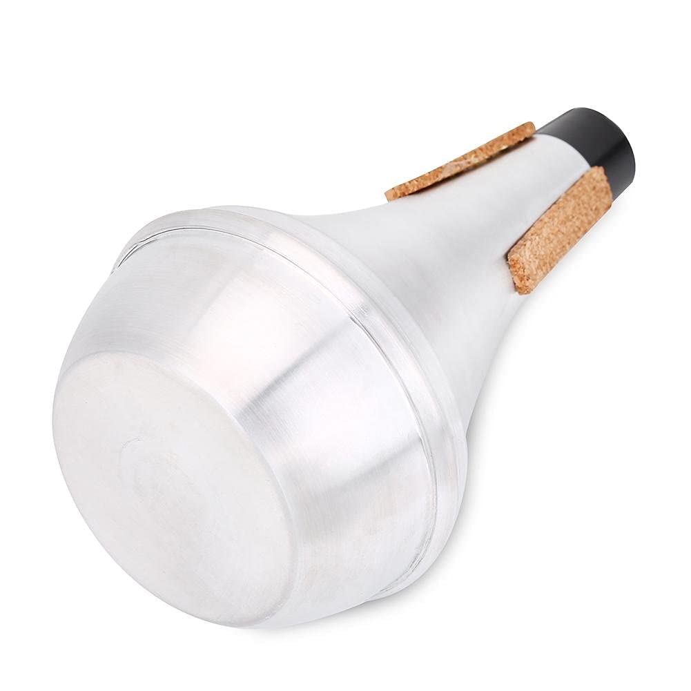 Silenziatore in Alluminio, Silenziatore a Tromba Marmitta Dritta Pratica, Coppa Trombone Silenziosa Per Musica Jazz Sordine X Tromba