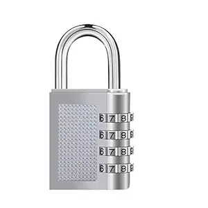Rangwell 4-Digit Safe PIN Hand Bag Shaped Combination Padlock Lock (Color May Vary)
