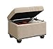 Convenience Concepts Designs4Comfort 5th Avenue Storage Ottoman 24