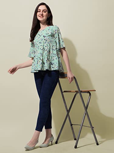 Image of OOMPH! Women's Polyester Regular Fit Shirt