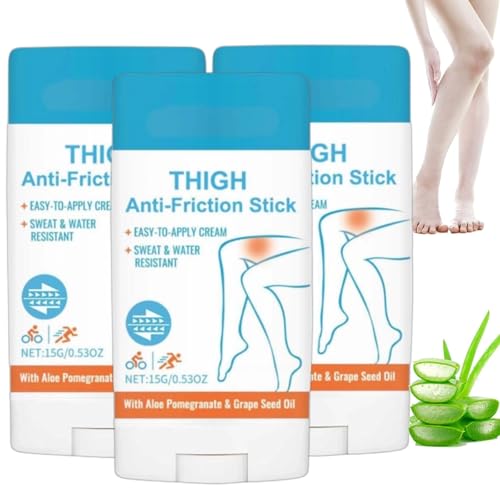 Dermaunder Anti Friction Stick Running, Dermaunder Anti Flecken Stick, Anti Reibungs Sticks gegen Wundscheuern, Schützt vor Blasenbildung und Scheuern, Anti-Scheuer Balsam für Damen und Männer (3PC)