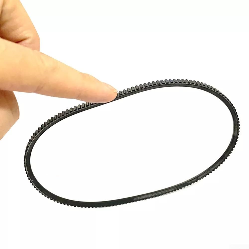 Lot de 2 courroies de tour à haute élasticité 5M375, mini courroies de tour en métal, petite courroie de tour accessoire d'entraînement, pour courroies de tour WM210V