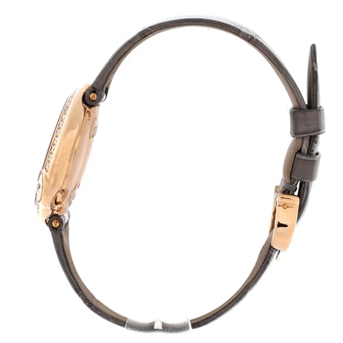 Pre-Loved Ballon Blanc de Cartier Quartz Watch Rose Gold with Diamond Bezel and Alligator 30, Rose Gold4