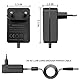 5V Netzteil Adapter Stromkabel Kabel, 100-240V AC auf DC 5Volt 3A 2A 1,5A 1A Kompatibel mit Graco Baby Swing, Victrola Plattenspieler und mehr.