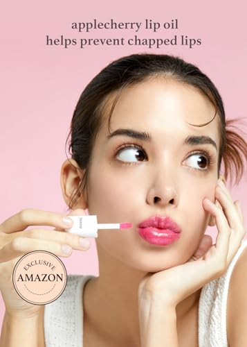 NOONI Korean Lip Oil - Applecherry | Lip Stain, Gift, Long-Lasting, Moisturizing, Plumping, Revitalizing for Dry Lips, Waterproof, No Peel Off, Korean Lip Tint, Vegan, 0.12 Fl Oz - Image 3